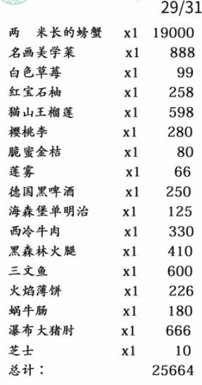 汉字找茬王最贵的外卖攻略 最贵的外卖找出31个错处通关方法[多图]图片2