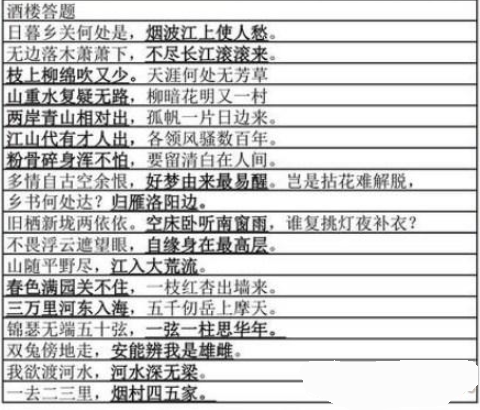 叫我大掌柜大商途酒楼答案大全 大商途酒楼答案全汇总[多图]图片2