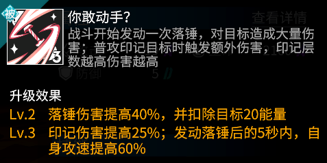 高能手办团和水城结奈这个人物的技能有关的说明